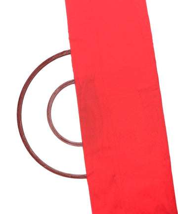 tomato red colour two tone plain taffeta silk fabric